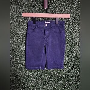 Kids Navy Blue School Shorts